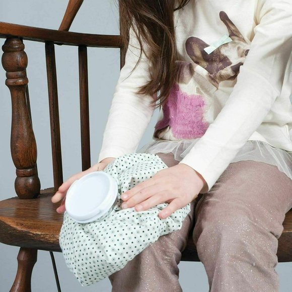 Reusable Ice Bag Pack 9 Inch Cold Therapy English Ice Cap Design First Aid Pain - Picture 9 of 9